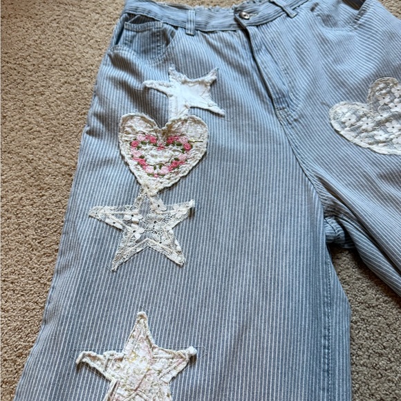 POL Blue Striped Jeans - Picture 3 of 7